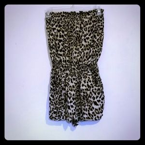 🔴SOLD🔴Cheetah Print Romper