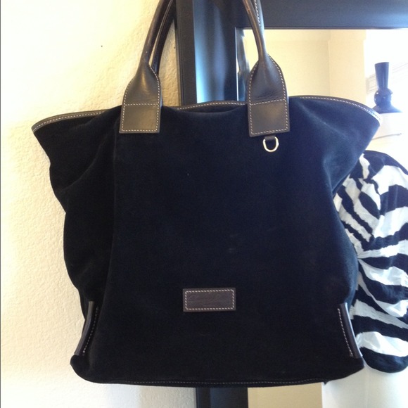 Huge Dooney & Bourke suede bag