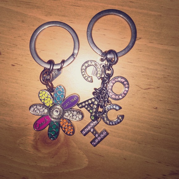 Coach key chains