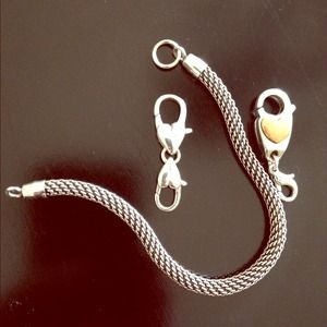 Brighton charm bracelet with 2 lobster closures .