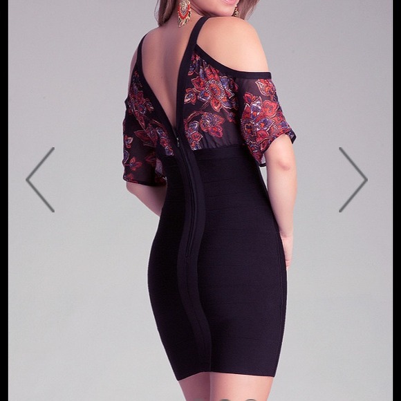 bodycon dress with loose top