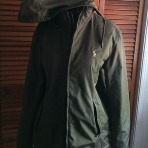 Ralph Lauren Olive Green Jacket Size small