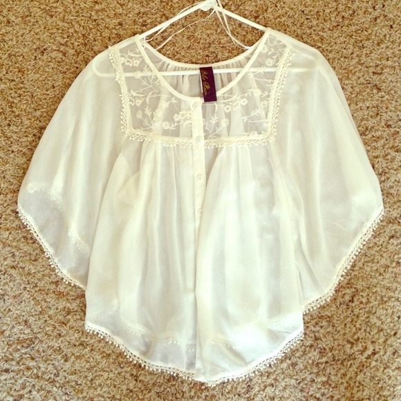 White Sheer Top