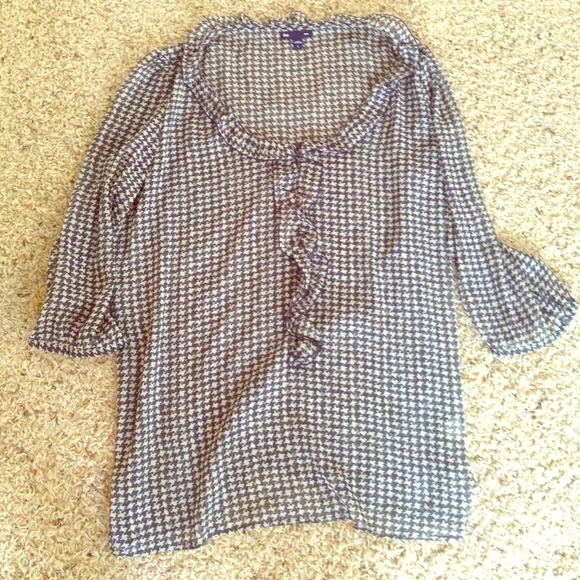 Houndstooth top