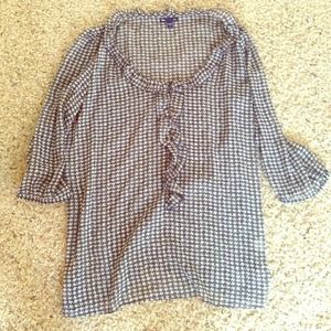 Houndstooth top