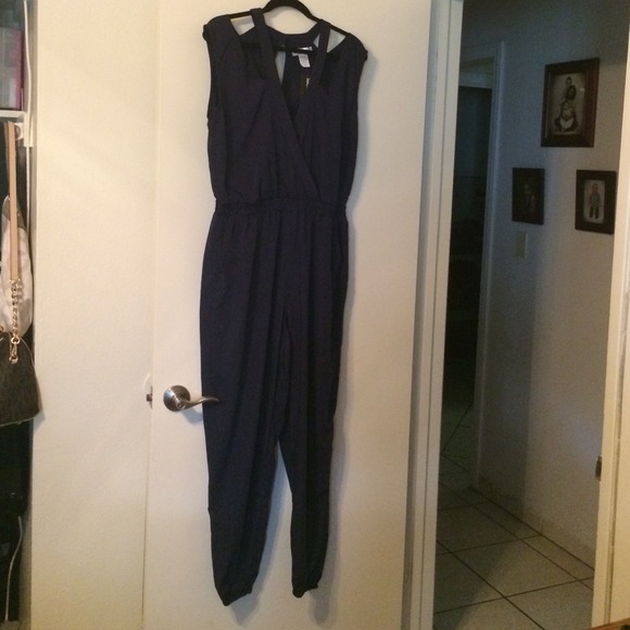 Bellezza Boutique navy jumpsuit.