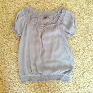 Gray Express Top
