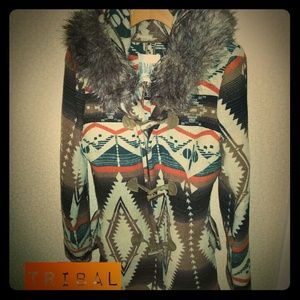 Tribal winter coat