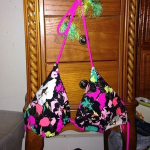 Colorful Victoria Secrets bikini top
