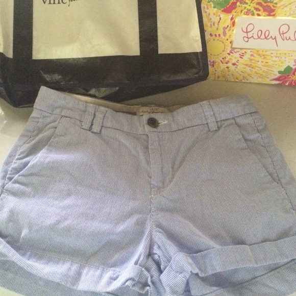 Seersucker shorts