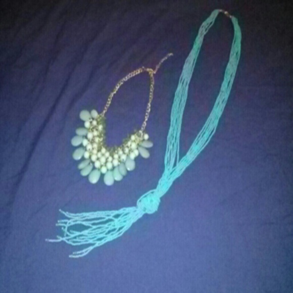 Turquoise/Teal Necklace Bundle