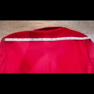 Additional pics with measurements of red jacket