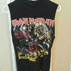 Iron maiden top
