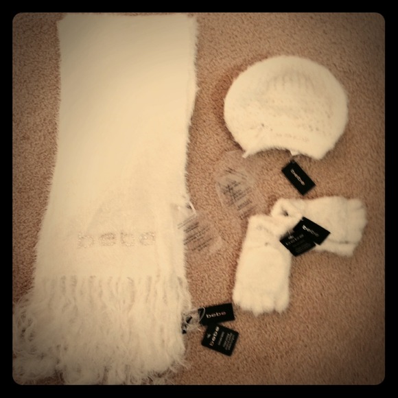 RESERVED FOR @tamcutie --bebe fuzzy scarf