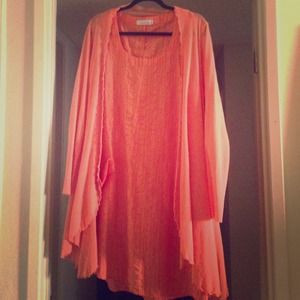 NEW pretty orange dress