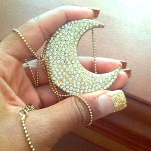 Moon necklace!