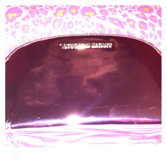 Pink Mirrored Makeup Bag From Victoria Secret