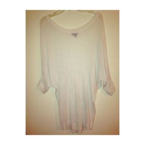 See thru knit sweater by Express