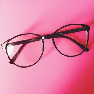 Aldo Round Clear Glasses