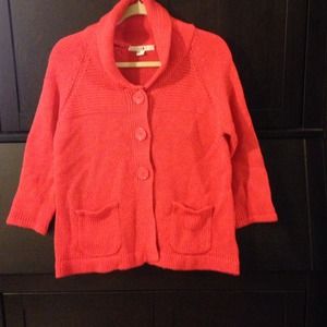 Salmon color sweater