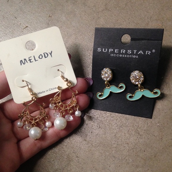 Earrings, + Free Shipping 😋
