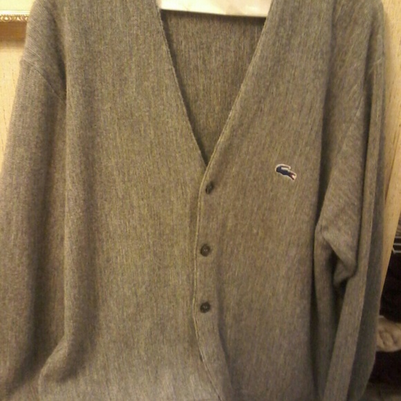 Grey cardigan