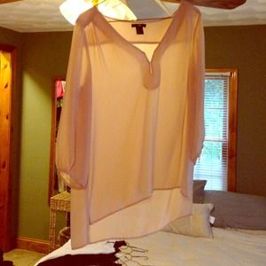 Beige H&M blouse NEVER WORN