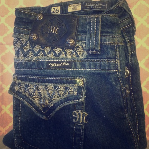 Miss me jeans size 26