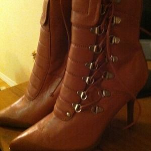 New pink Victoria's Secret boots!