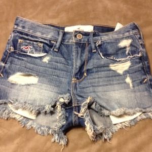 Hollister high-waisted shorts
