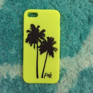 Pink Victoria's Secret iPhone 5 silicone case