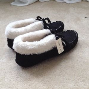 winter moccasin slippers