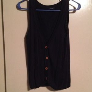 LA Made Urban Outfitters navy vest
