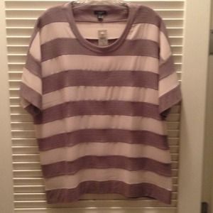 Striped top NWT