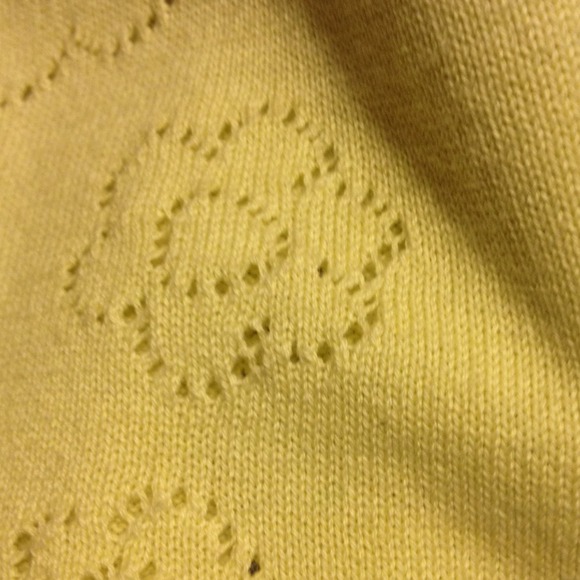 SOLD Anthropologie yellow top - Picture 4 of 4