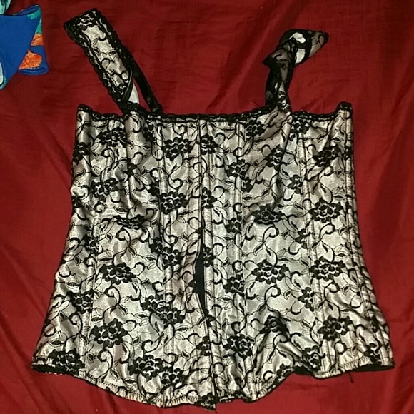 Light pink corset