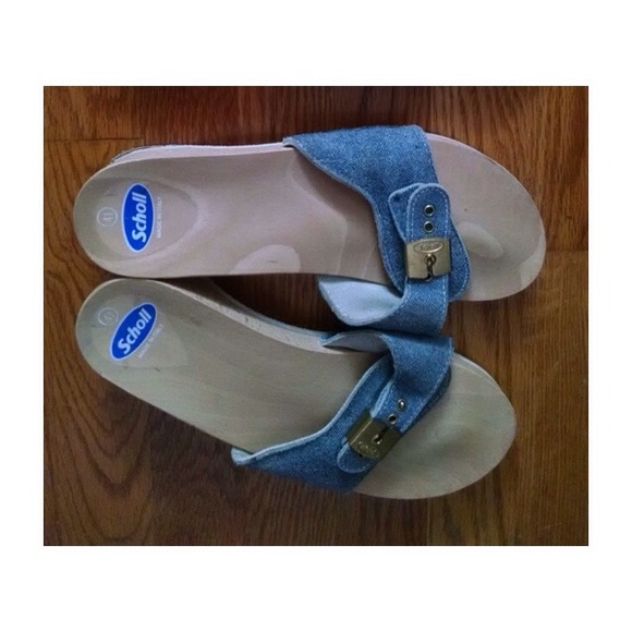 Original Dr. Scholl's Wooden Exercise Sandal