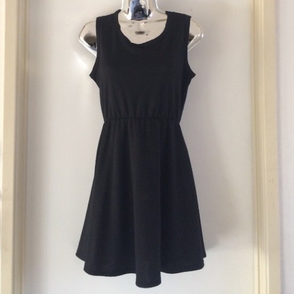Black skull skater dress