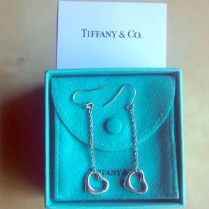 TIFFANY & CO. ELSA PERETTI OPEN HEART EARRINGS