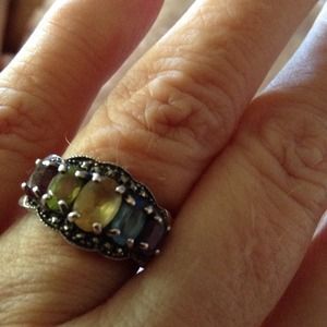 Multi colored ring