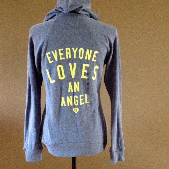 Victoria's Secret full zip Hoodie Sz S New
