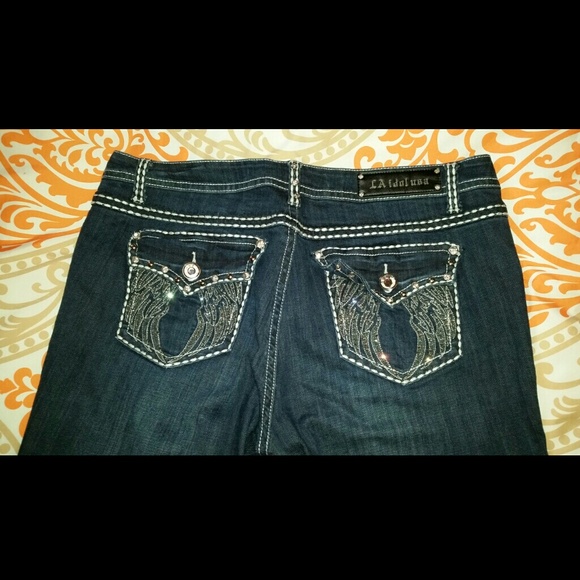 L.A. Idol bling butt jeans