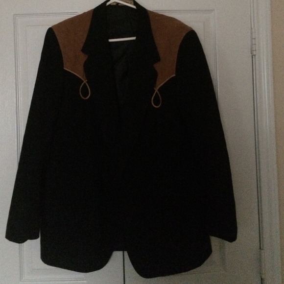 Western vintage style blazer