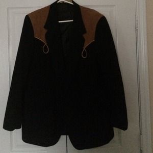 Western vintage style blazer