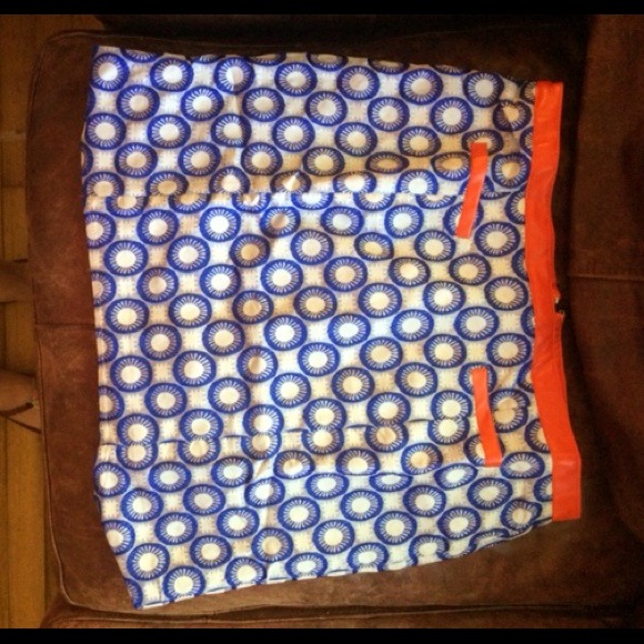 Red white and blue skirt