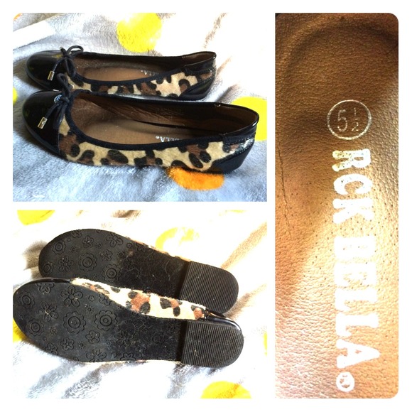 Size 5.5 leopard flats