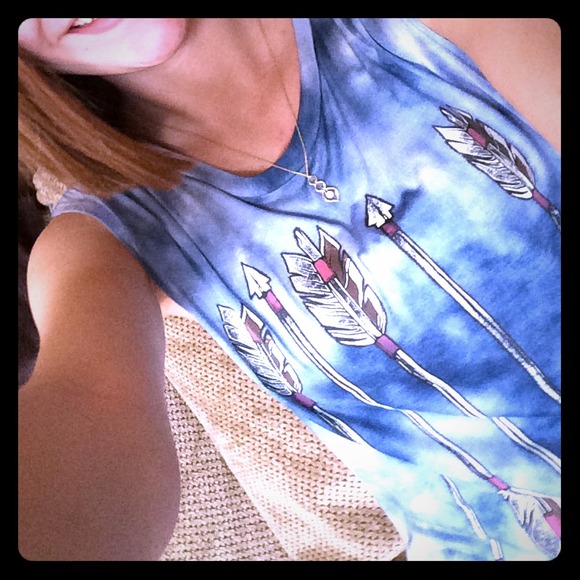 The dye arrow tank