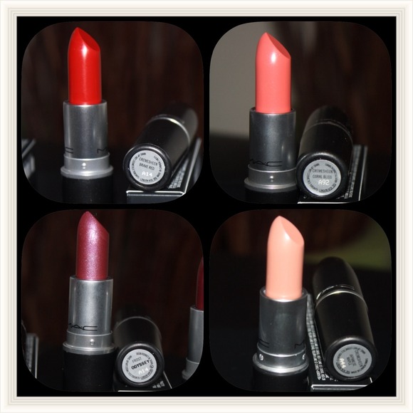 Mac authentic lipsticks