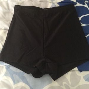 🚫SOLD🚫 Windsor Black High Waisted Spandex Shorts