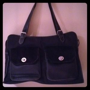 Lancôme black purse